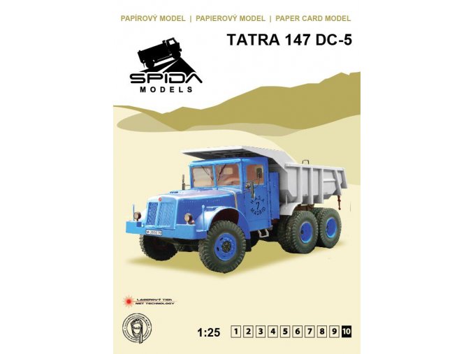Tatra 147 DC-5 - modrá