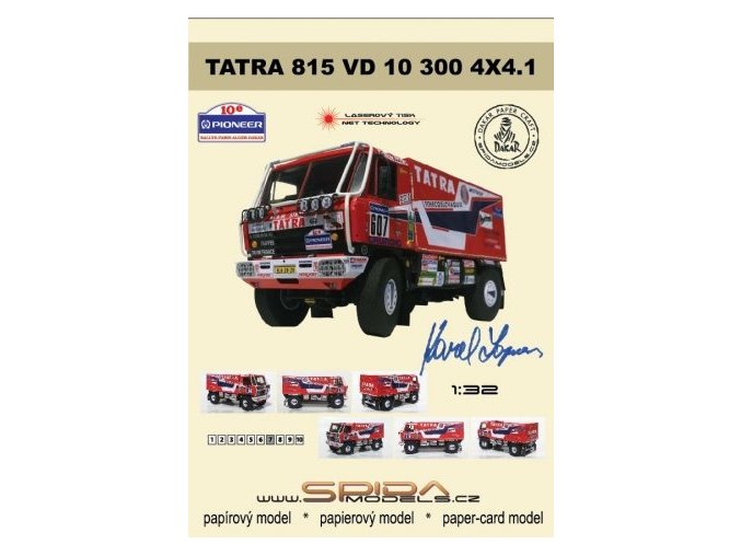 Tatra 815 VD 10 300 4x4.1 - Dakar 1988 [607]