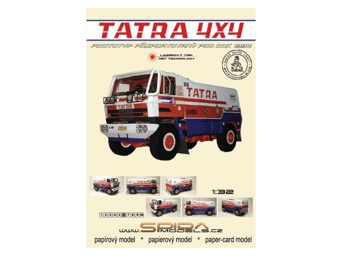 Tatra 815 4x4 prototyp Dakar 1990