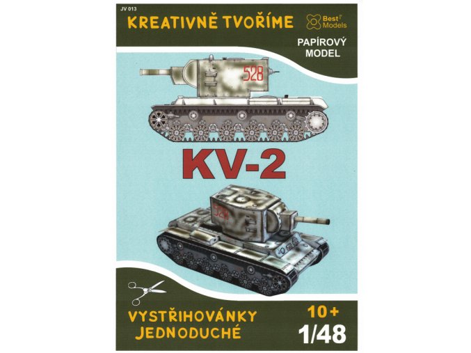 KV-2 zimní verze
