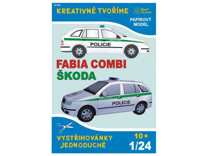 Škoda Fabia combi - policie