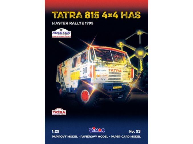 Tatra 815 4x4 HAS - Master Rallye Paříž - Peking 1995