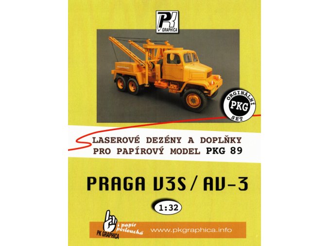 doplňky pro PRAGA V3S AV-3 - vyprošťovací automobil