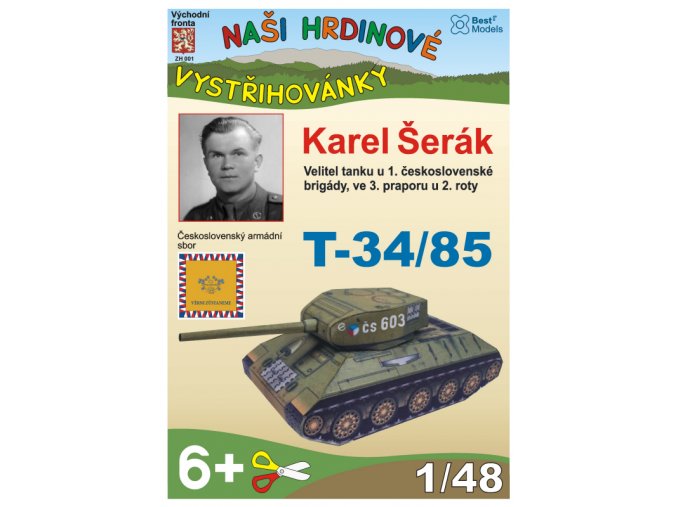 T-34/85 - Karel Šerák