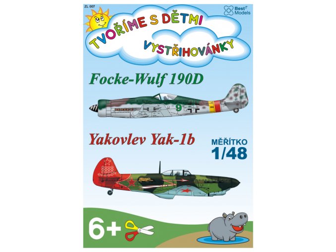 Focke-Wulf FW-190 A-4 + Yakovlev Yak-1b