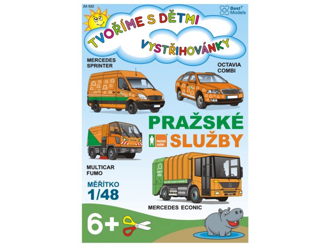 Pražské služby - úklidová vozidla