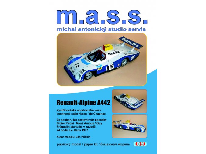 Renault Alpine A442 #16