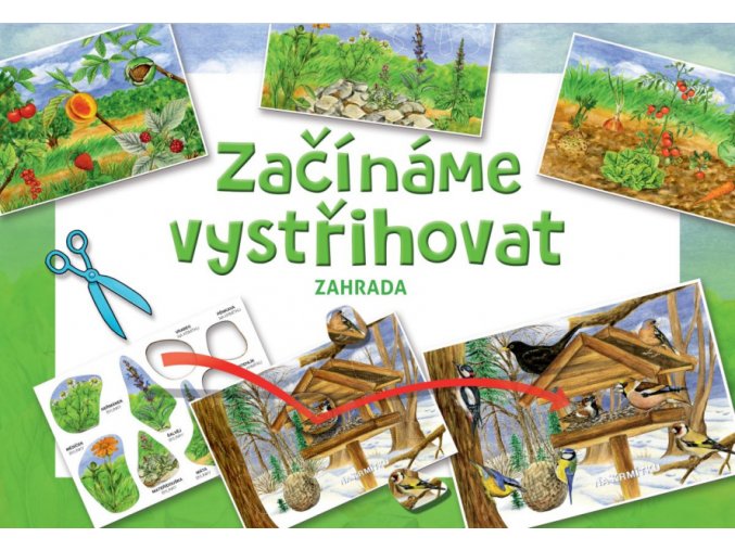 Začínáme vystřihovat - Zahrada