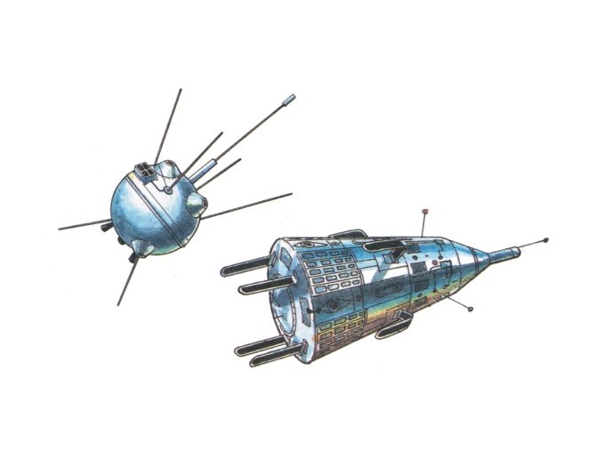Luna 1 + Sputnik 3