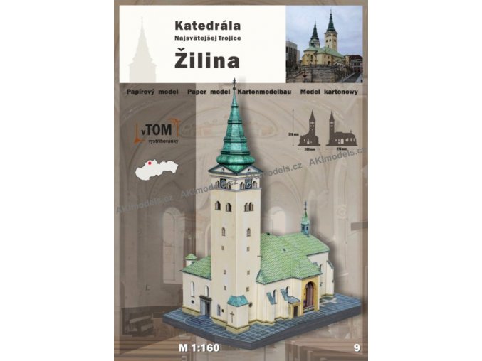 Žilina - katedrála Najsvätejšej trojice