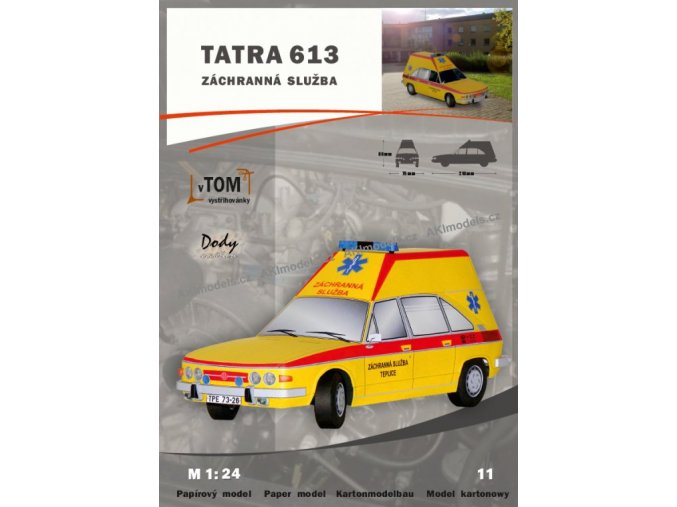 Tatra 613 - záchranná služba