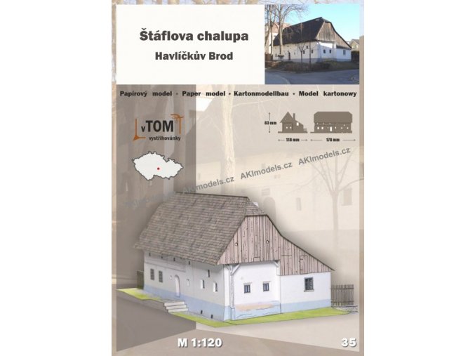 Havlíčkův Brod - Štáflova chalupa