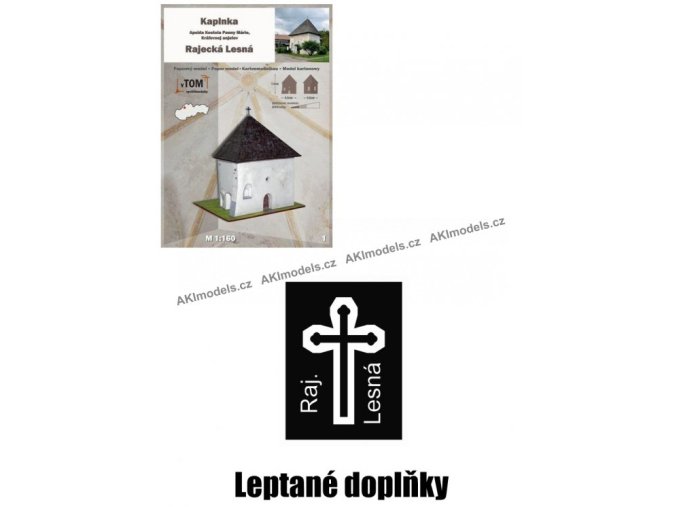 Rajecká Lesná - kaplnka - LEPTANÉ DOPLŇKY - kříž