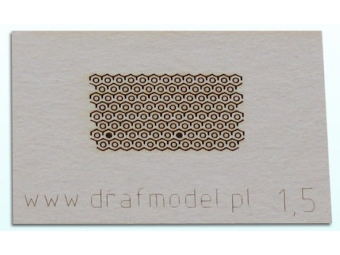 matice s viditelným šroubem 1,5 mm