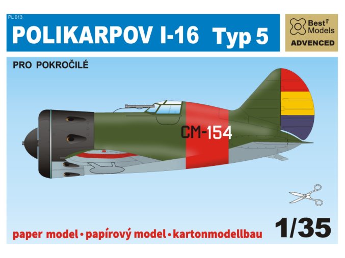 Polikarpov I-16 Typ 10 (CM-260 - Arias)