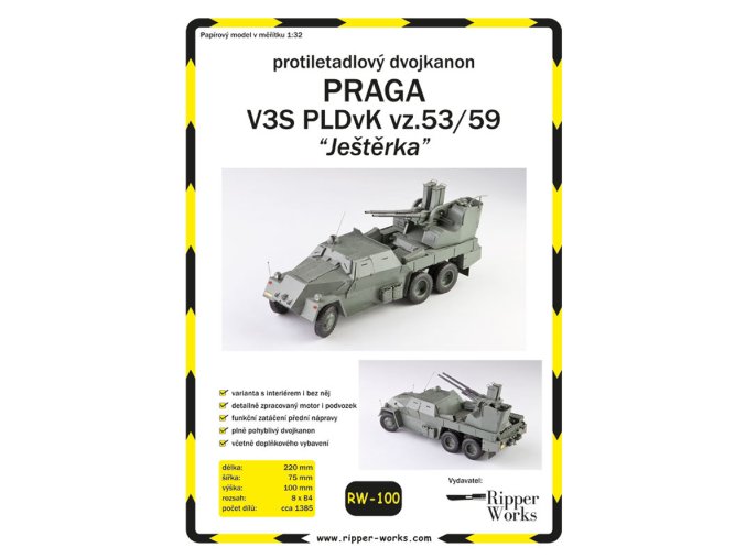 Praga V3S PLDvK vz. 53/89 "Ještěrka"