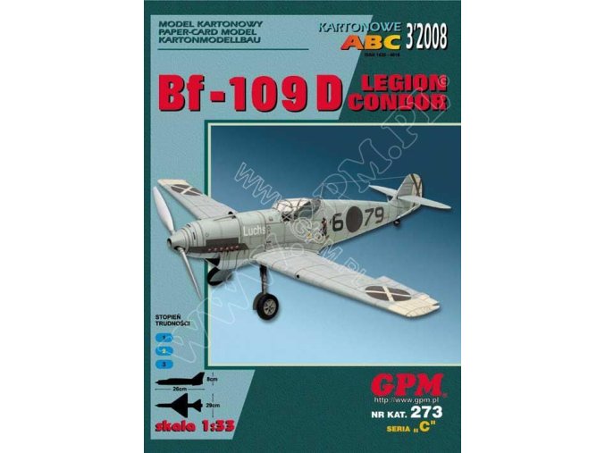 Messerschmitt Bf-109 D Legion Condor