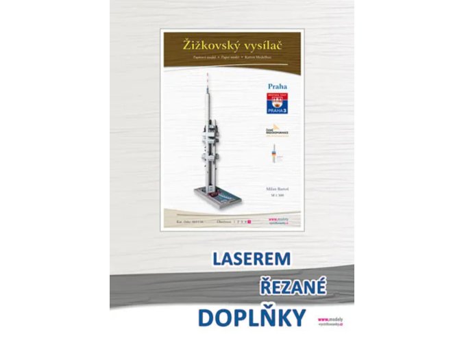 Laserem řezané doplňky pro Žižkovský vysílač