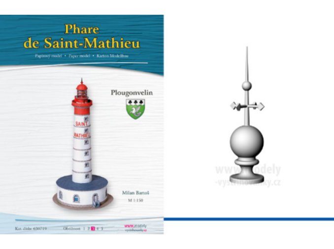 3D doplňky pro maják Saint-Mathieu - Plougonvelin