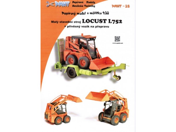 Locust L752 + přívěs na přepravu