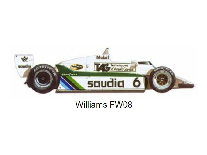 Williams FW 08 Ford