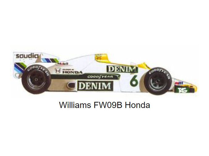 Williams FW-09B Honda - 1984