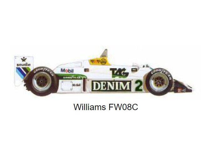 Williams FW-08C - 1983