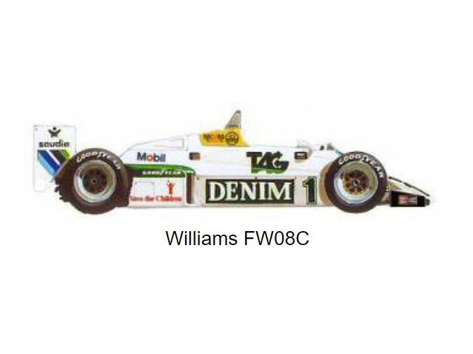 Williams FW-08C Ford Cosworth - 1983