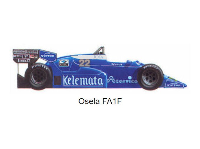 Osella FA1F - 1986