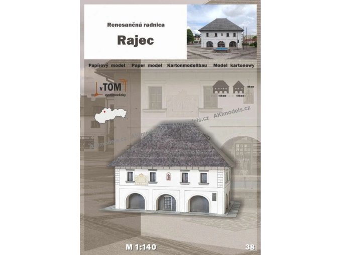 Rajec - renesanční radnice