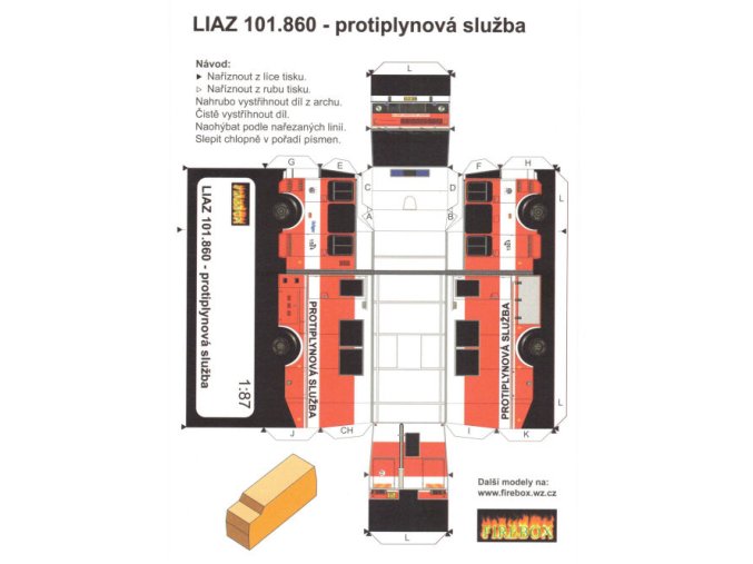 LIAZ 101.860 - vodní protiplynová služba