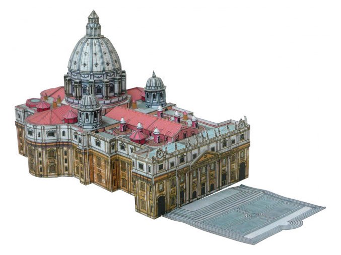 Basilika sv. Petra ve Vatikáně + betlém