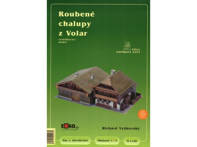 Roubené chalupy z Volar