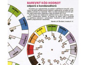 Barevný kód hodnot odporů a kondenzátorů