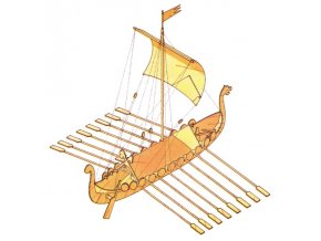 vikinská loď drakkar