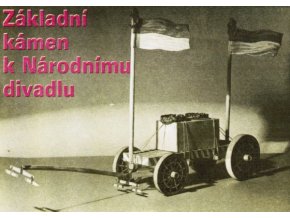 Základní kámen k Národnímu divadlu