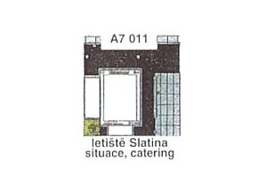 Letiště Slatina, situace, catering