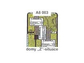 Domy "Z" - situace