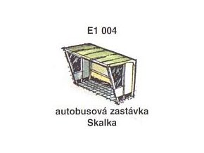 Autobusová zastávka Skalka (2 ks)