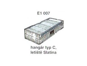 Hangár typ C, letiště Slatina