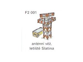 Anténní věž, letiště Slatina