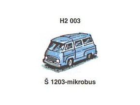 Škoda 1203 - mikrobus (4 ks)