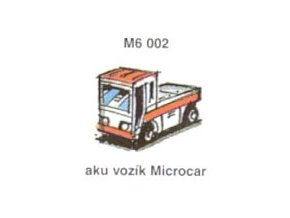 Aku vozík Microcar (4 ks)