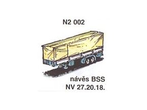 Návěs BSS NV 27.20.18