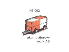 Akumulátorový vozík AS (6 ks)