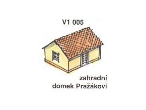 Zahradní domek Pražákovi (2 ks)