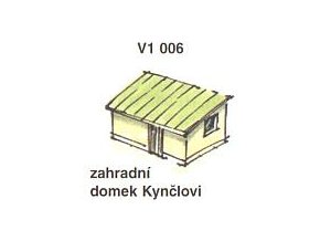 Zahradní domek Kynčlovi (2 ks)