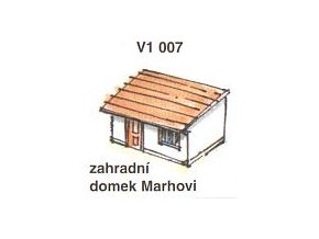 Zahradní domek Mahrovi (2 ks)