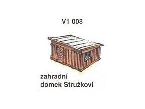 Zahradní domek Stružkovi (2 ks)