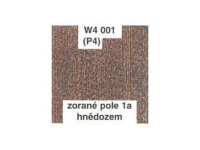 Zorané pole 1a - hnědozem